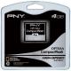 PNY Compact Flash High Speed Optima 60X 4Gb, Read 18Mb/s Write 10Mb/s, National Geografic
