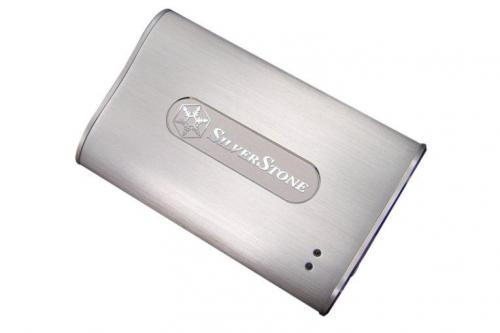 SilverStone SST-MS02 External 2.5" HDD Enclosure Silver