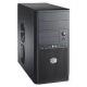 Case MidTower Cooler Master Elite 341 Elite 341 Micro ATX Chassis Black