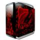 Case Tower Cooler Master Cosmos CSX - Red Dragon Aereografato Edizione Limitata CSX