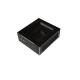 SilverStone SST-PT07B Case HTPC Alluminio Black no PSU Mini ITX, 1x 3.5