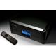 SilverStone SST-GD02B-MT Grandia HTPC Allum. Black no PS mATX, 1x slim, 1x 3.5