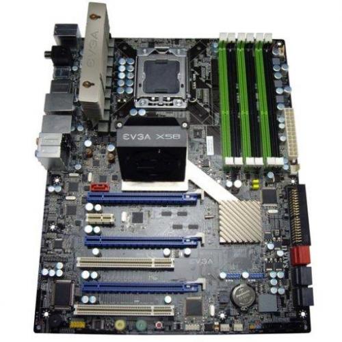 EVGA Motherboard ATX Intel X58 3 Way SLI S1366 Fsb 1333MHz