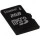 Kingston MicroSD Memory Card 2Gb Single Pack - Card Only