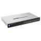 Linksys Smart Switch 24 porte 10/100/1000 + 2 Combo SFPs 24-port 10/100/1000 Gigabit Smart Switch with 2 combo SFPs