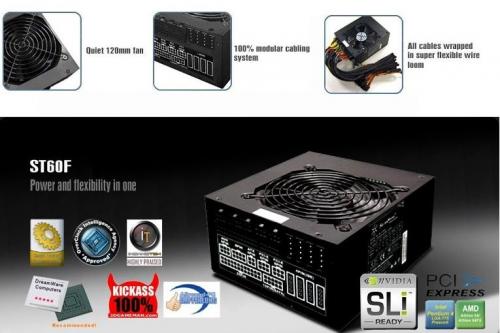 SilverStone Strider SST-ST60F Alimentatore 600W SLI Modulare