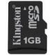 Kingston MicroSD Memory Card 1Gb Single Pack - Card Only