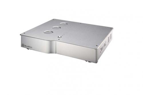 SilverStone SST-LC05S Case HTPC Allum. Silver 60W DC-DC